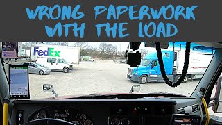 Trucker is given the wrong paperwork with load || Millis Transfer