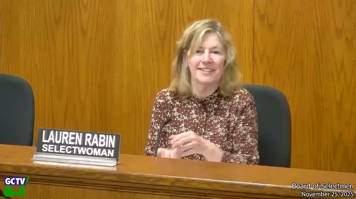 Board of Selectmen, November 25, 2025