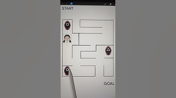 Squidgame Challenge | Maze Game #shorts #squidgame #handmade