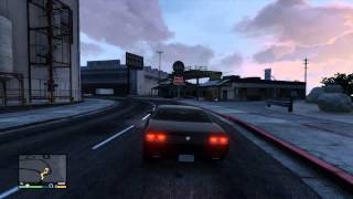 Grand Theft Auto 5 GTA5 Gauntlet(Getaway car 3)-Mission Row Gold Achievement Walkthrough