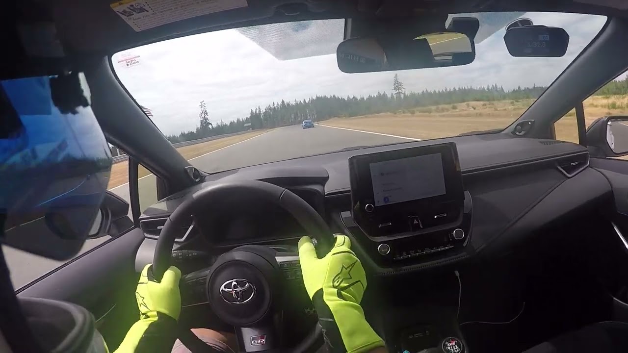 Toyota GR Corolla at Ridge Motorsports Park