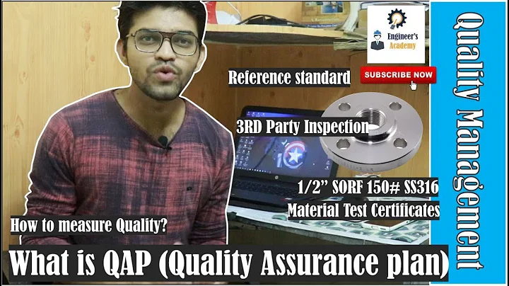 What is QAP (Quality Assurance plan) ??