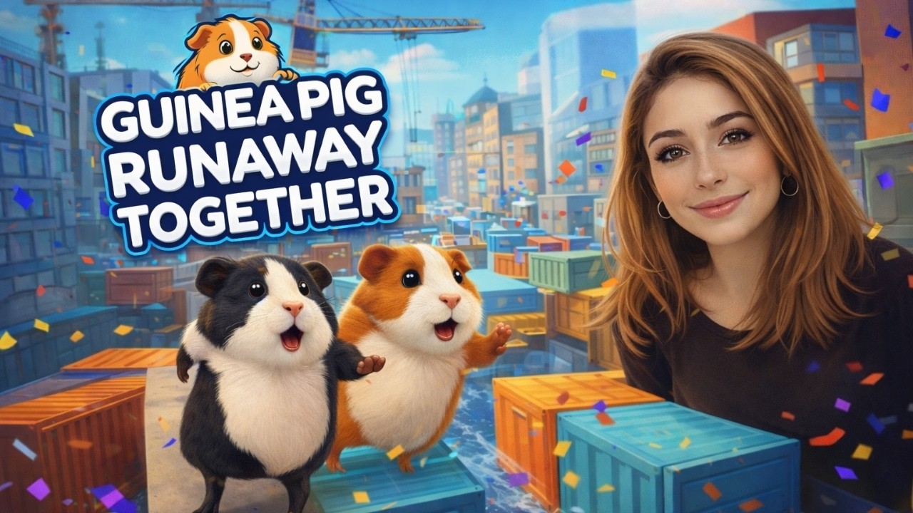 Guinea Pig Runaway Together 🐹 | Kaos Başlıyor! İlk Bakış