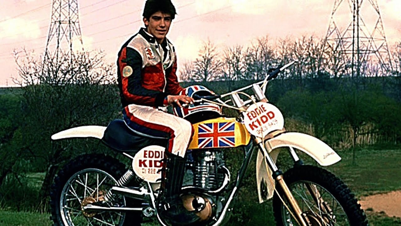 Eddie Kidd ☆ Motorcycle ☆ Daredevil Legend ☆ Jumps