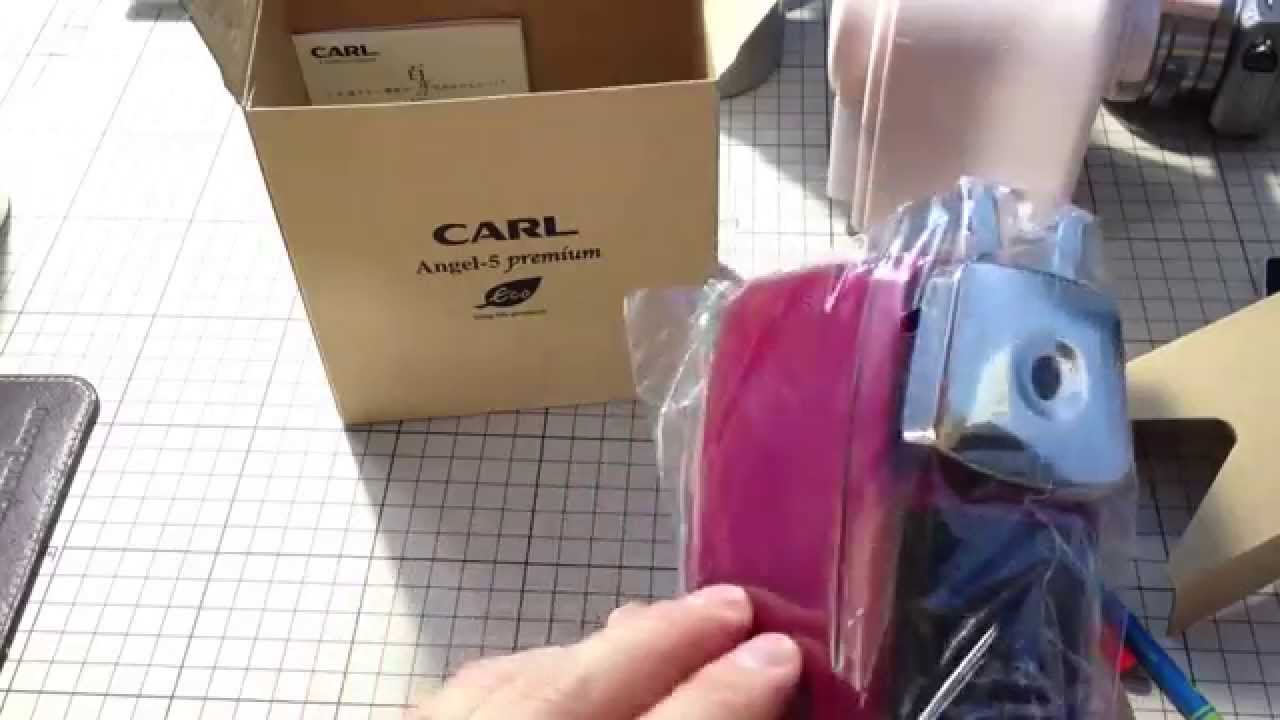 カールの鉛筆削り Carl Angel 5 Premium Eco を買った話 Youtube