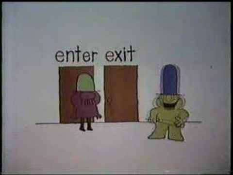 Sesame Street - E For Enter x Exit