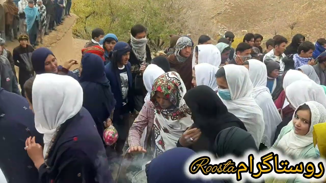 عروسی محلی دایکندی افغانستان 