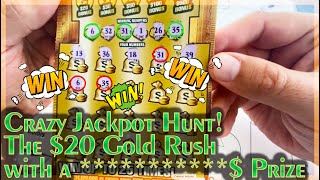 $5,000,000 GOLD RUSH LOTTERY TICKET WINNER!! OMG FLORIDA LOTTERY screenshot 4