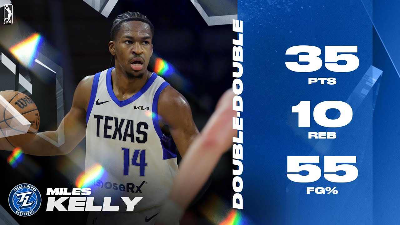 Miles Kelly Dominated With 35 PTS & 10 REB In Win Over Capitanes