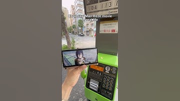 Chainsaw Man Reze movie in real life locations😍🫶🏻#chainsawman #reze #rezearc #ChainsawMan #Reze #...