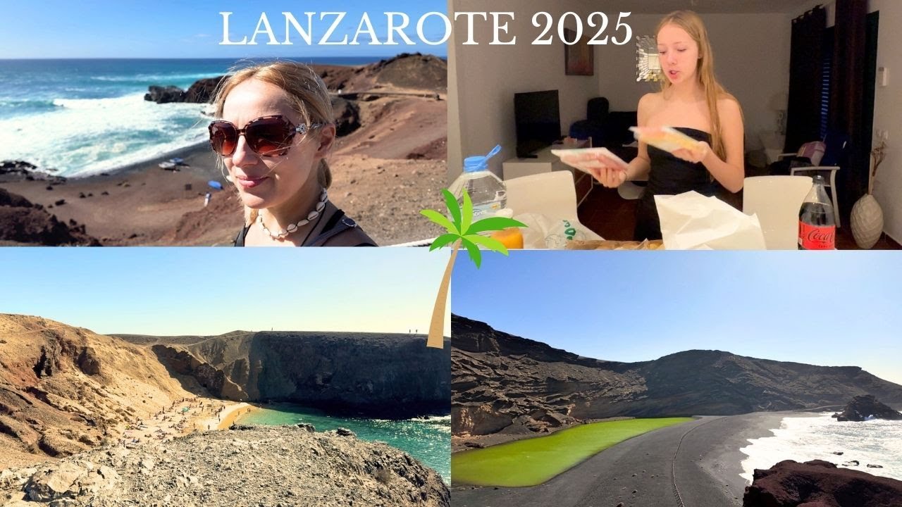 Lanzarote 2025: Plaże, Winnice, Ocean STYCZEŃ LUTY + Food Haul i Ceny!