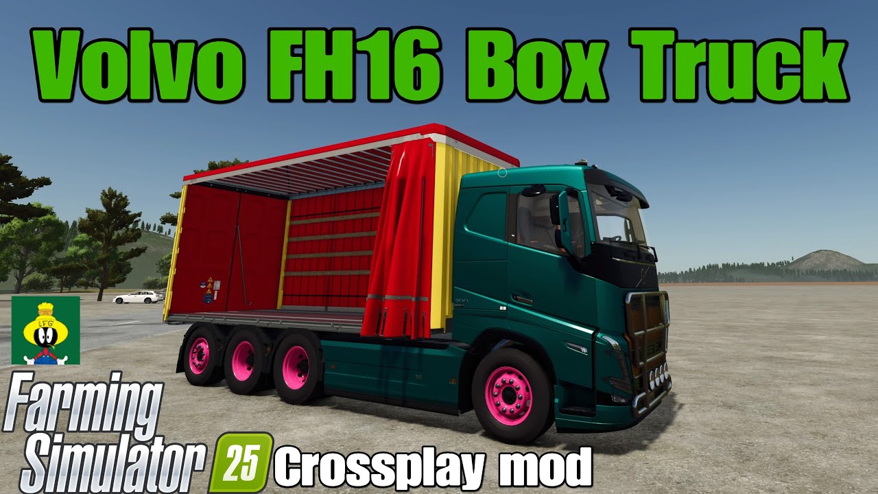 Volvo FH16 Box Truck / FS25 кроссплей мод