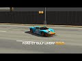 FORD GT GULF LIVERY TUTORIAL (CAR PARKING MULTIPLAYER)