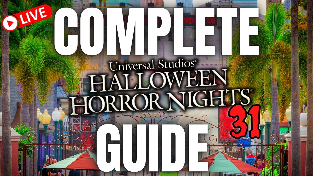 Beginners Guide to Halloween Horror Nights 2022 LIVE! YouTube