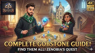 ALL GOBSTONE LOCATIONS! 🔵 Zenobia's Gobstones Side Quest | Hogwarts Legacy [4K PS5 HDR]