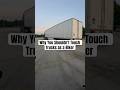 Why You Shouldn't Touch Trucks as a Biker