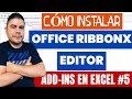 ⚙️ Cómo instalar Office RibbonX Editor y Crear tu Primer Pestaña - Add-ins en Excel #5