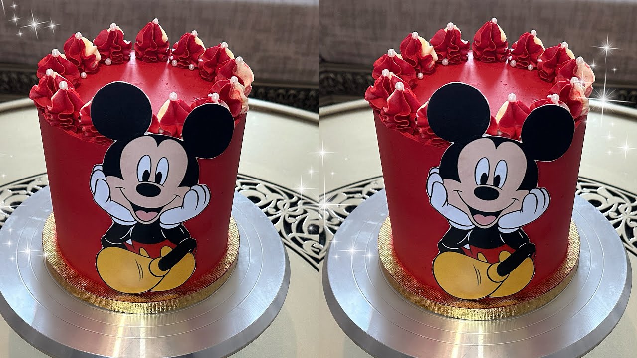 درس من دروس كيك ديزاين طريقة تلوين كريمة الزبدة بالألوان الغامقة هذ سر من الاسرار كيك ديزاين 👌🇲🇦