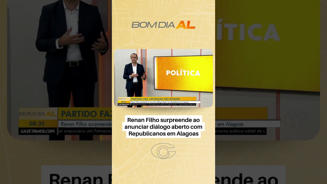 Renan Filho surpreende ao anunciar diálogo aberto com Republicanos em Alagoas