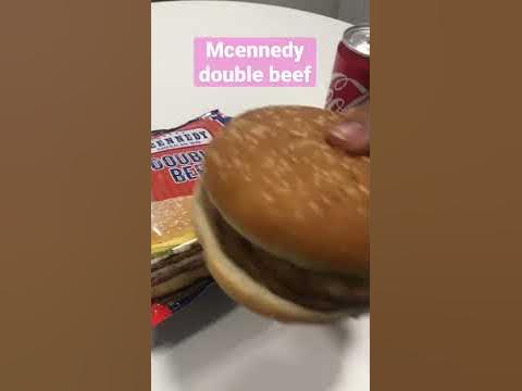 MCENNEDY DOUBLE BEEF #lidl #burger #anti-inflation - YouTube