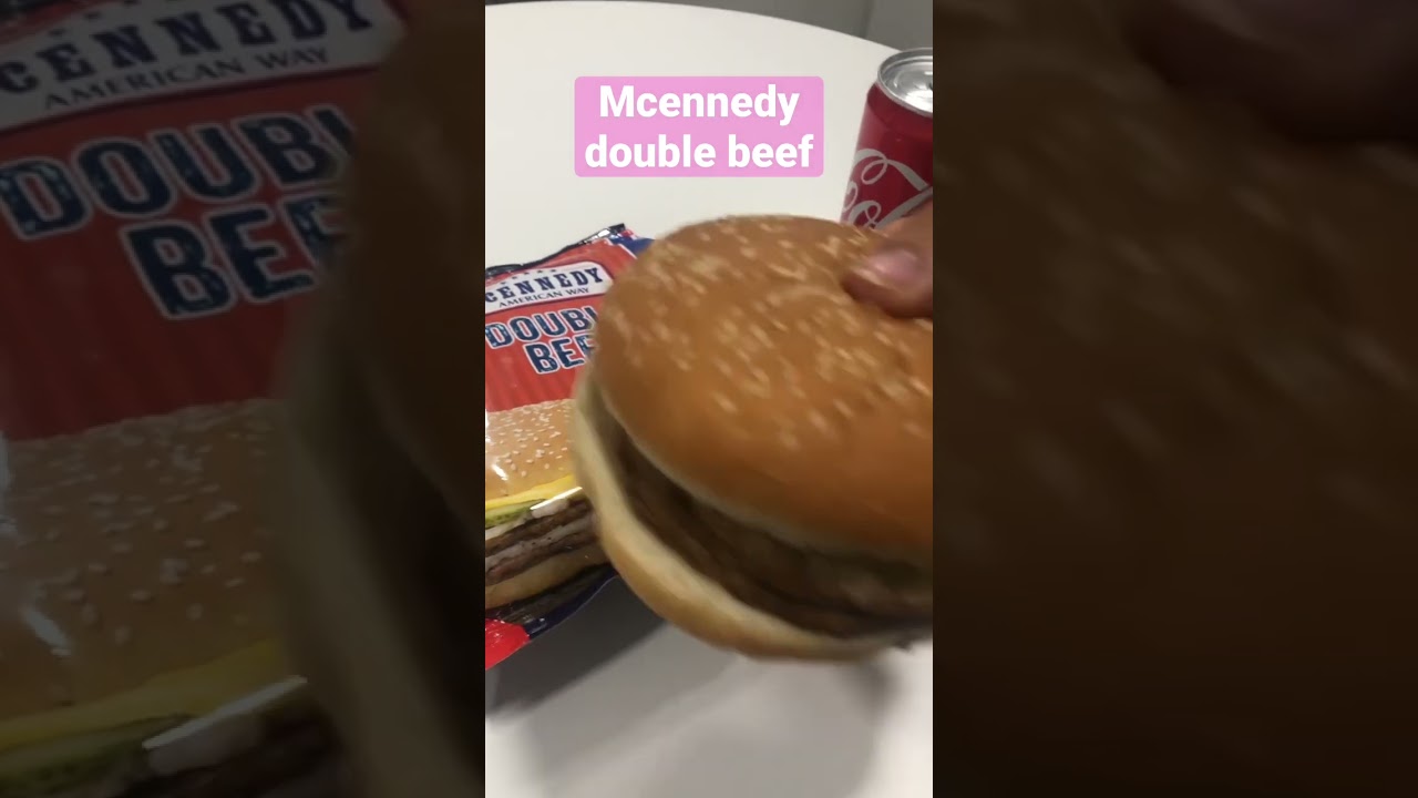 MCENNEDY DOUBLE BEEF #lidl #burger #anti-inflation - YouTube