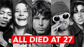The 27 Club: Celebrities Who ALL Died At The Age Of 27..