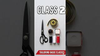 stitching for beginners class 2🧵🪡 #tailoringclass #basicstitching #ytshorts #sewing