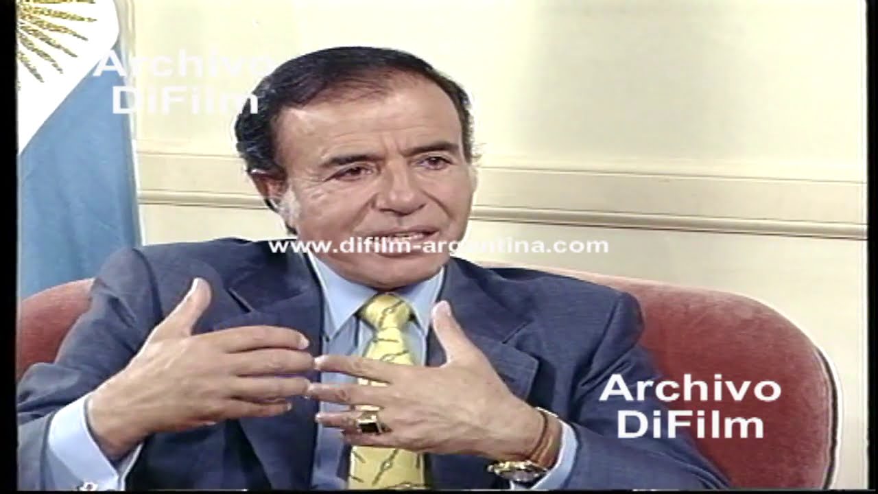Entrevista a Carlos Menem - Parte 1 de 4 (1994) DiFilm