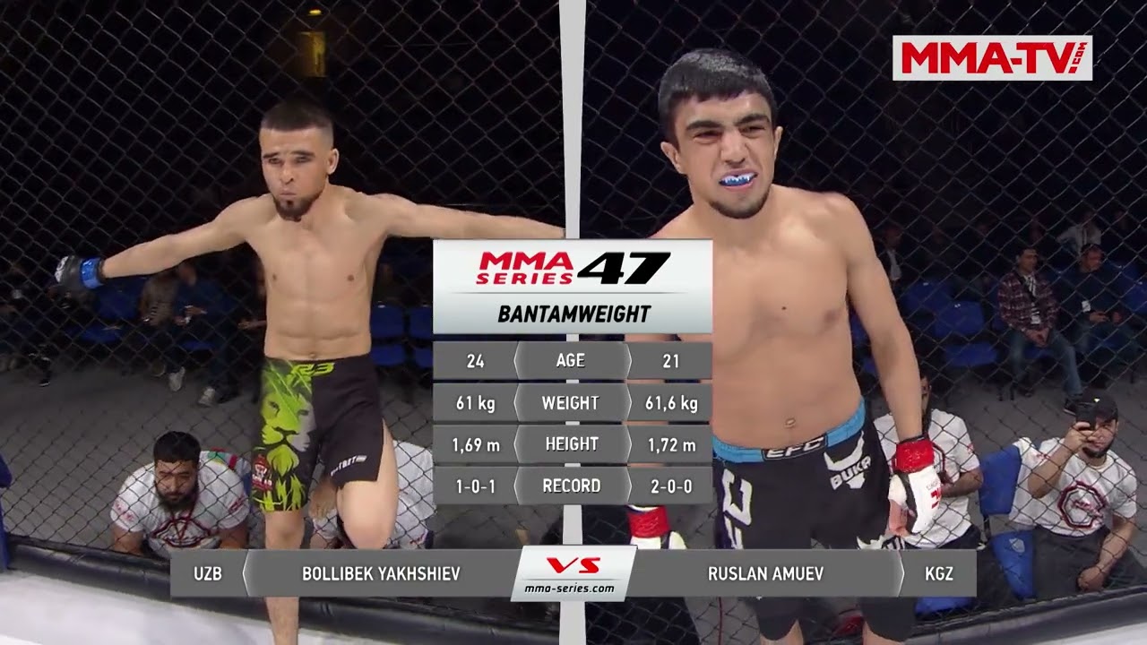 ММА Серия-47 | Боллибек Яхшиев (Узбекистан) vs Руслан Амуев (Кыргызстан)