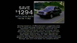 1987 Chevrolet Performance Week Commercial