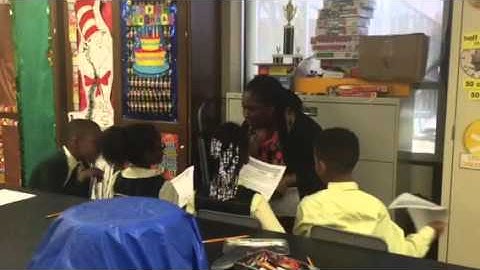 Teacher-led small group in 2nd grade Science (Evans-WPA)