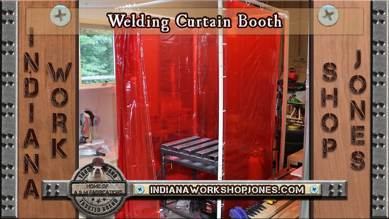 Welding Curtain Booth for Sparks & Shop Safety