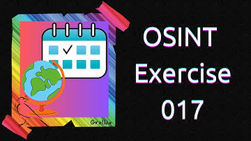 OSINT Exercise 017 | Solution and full walkthrough