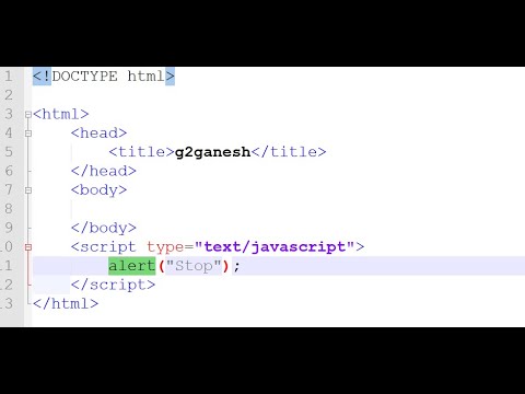Alert Event Java Script 