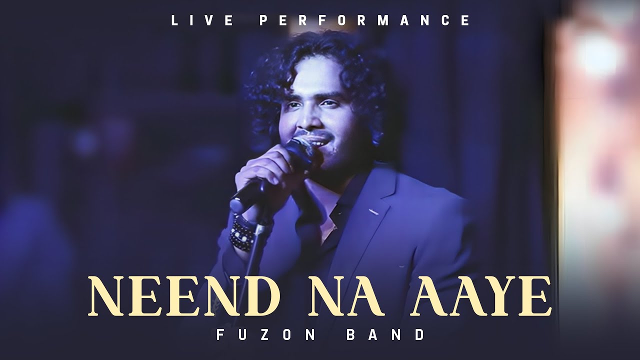 Neend Na Aaye | Fuzon Band Live Performance (Alliance Française, 2018)