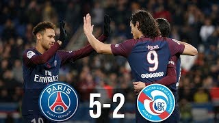 PSG vs Strasbourg 5-2 / All Goals & Highlights