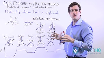 Newman Projections | Anti, Gauche, Staggered, and Eclipsed Energy Diagrams for Rotational Isomers