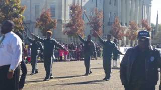 Jim Hill High School Marching Band at the 2016 COJ Holiday Parade Christmas in the Capital”