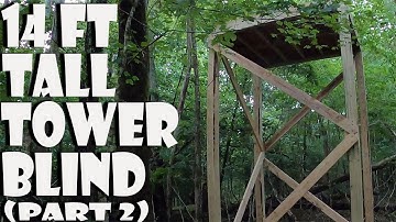 DIY HUNTING BLIND BUILD (part 2) Floor System