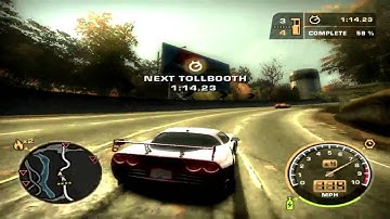 NFS Most Wanted Black Edition - Challenge series - 9 (With PC wheel)