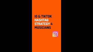 IG & TikTok hashtag strategy 4 musicians #shorts screenshot 2