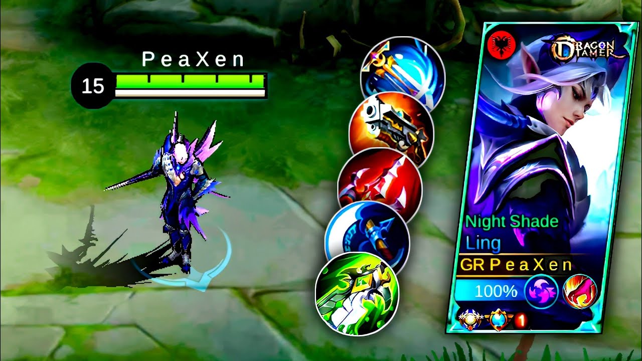 LING BUILD ITEM LIKE TOP1 GLOBAL DO IT | LING MLBB,