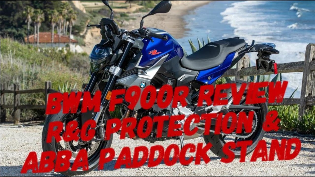BWM F900R Run In Review | R&G Crash Protection | Abba Paddock Stand ...