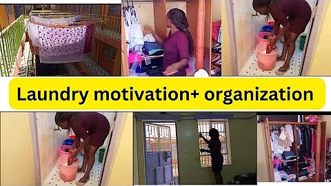 LAUNDRY MOTIVATION / ORGANIZE WITH ME /HANDWASHING...