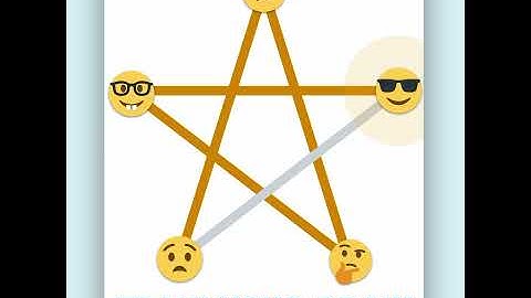 Connect the dots with one line. Brain puzzle game