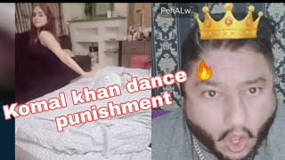 Bigo LIVE | Pahalwan vs komal khan punishment komal khan on broad dance🔥 | Point viral