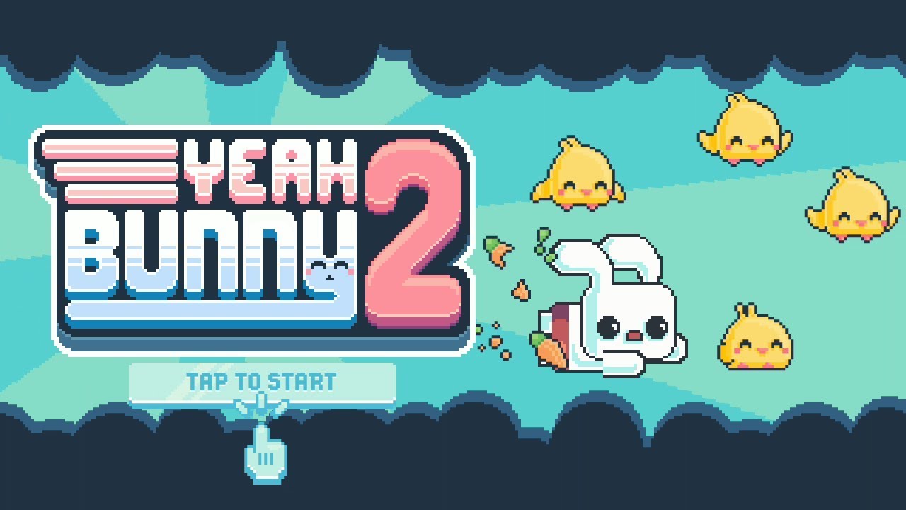 Yeah Bunny 2 - pixel retro arcade platformer Gameplay | Android Arcade Game
