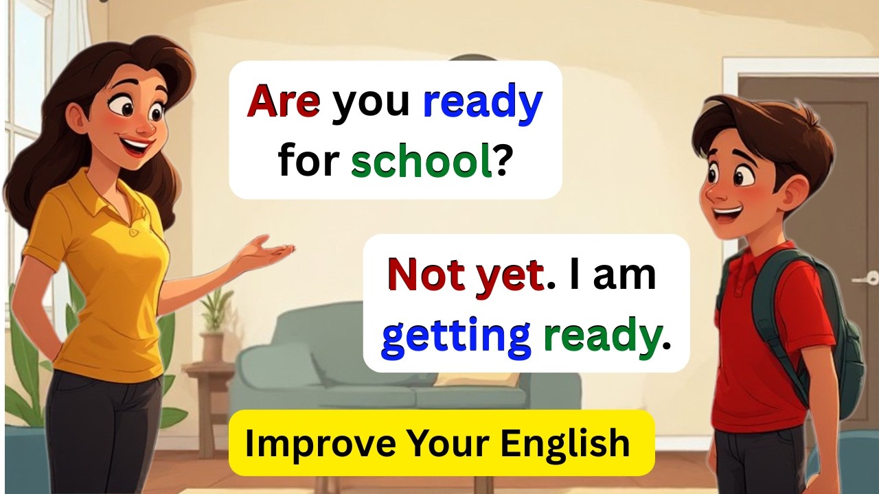 English Speaking Practice for Beginners | Daily Routine Conversation # ...