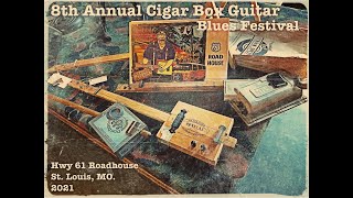 8th Annual Cigar Box Guitar Blues Festival 2021 - Hwy 61 Roadhouse in St Louis MO - Deak Harp