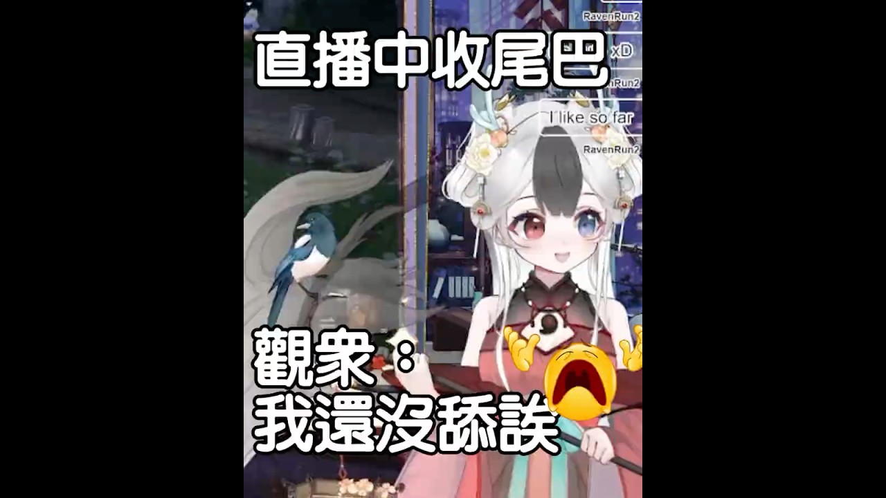 直播中途把尾巴關掉 觀眾：我還沒舔誒 | MYViki